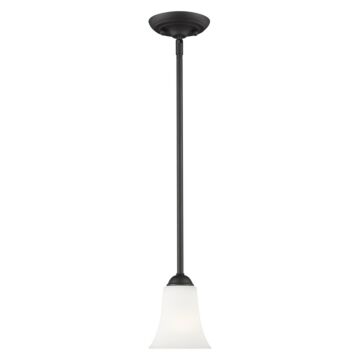 Ridgedale 1-Light Mini Pendant in Black