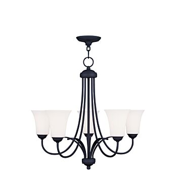 Ridgedale 5-Light Chandelier in Black