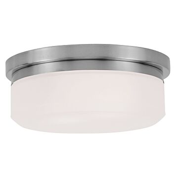 Stratus 2-Light Wall Sconce with Ceiling Mount in Brushed Nickel