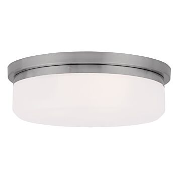 Stratus 2-Light Wall Sconce with Ceiling Mount in Brushed Nickel