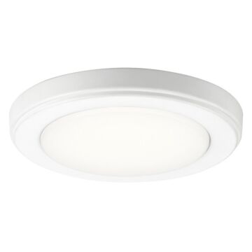 Zeo LED Flush Mount in White by Kichler