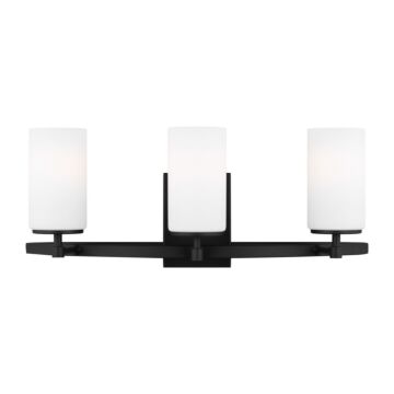 Alturas 3-Light Bathroom Vanity Light in Midnight Black