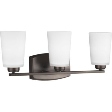 Generation Lighting Franport 3-Light 21 Bathroom Vanity Light in Bronze