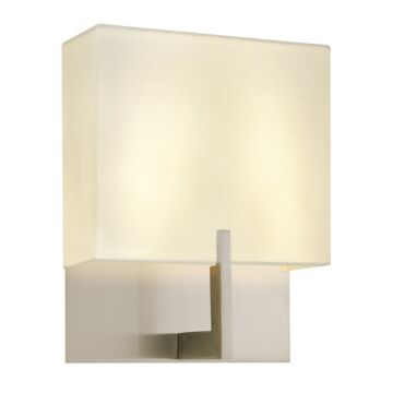 Sonneman Staffa 2 Light 8 Inch Sconce in Satin Nickel Finish