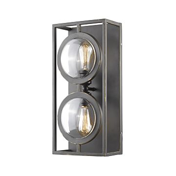 Z-Lite Port 2-Light Wall Sconce In Olde Bronze