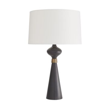 Evette One Light Table Lamp in Bronze by Arteriors
