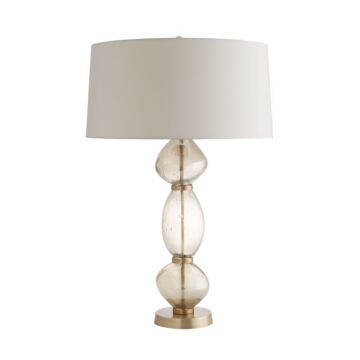 Dreena One Light Table Lamp in Smoke Luster by Arteriors