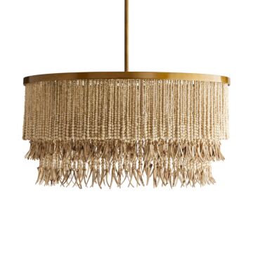 Baja Three Light Chandelier in Natural by Arteriors