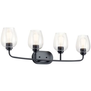 Valserrano Four Light Bath in Black by Kichler