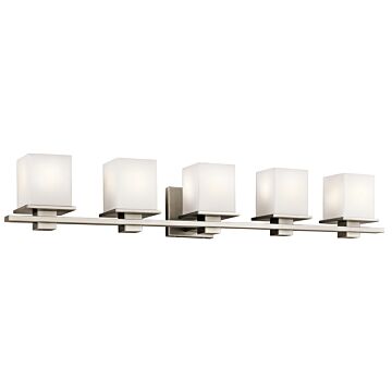 Tully Five Light Bath in Antique Pewter by Kichler