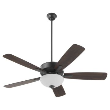 Ovation 52"Ceiling Fan in Matte Black by Quorum International