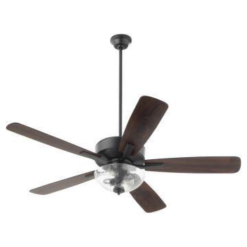 Ovation 52"Ceiling Fan in Matte Black by Quorum International