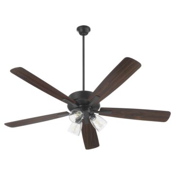 Ovation 52"Ceiling Fan in Matte Black by Quorum International
