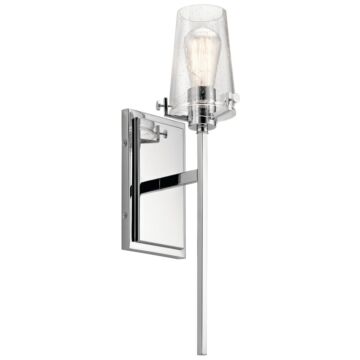 Alton One Light Wall Sconce in Chrome by Kichler