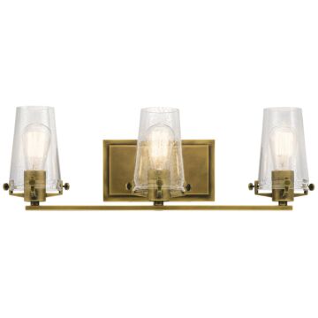 Alton Three Light Bath in Natural Brass by Kichler