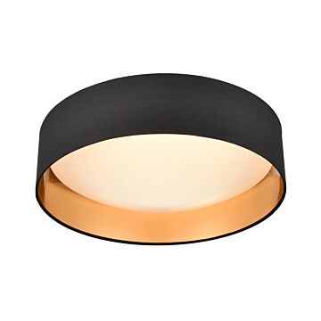 Rosata LED Flushmount in Burnished Gold by Millennium