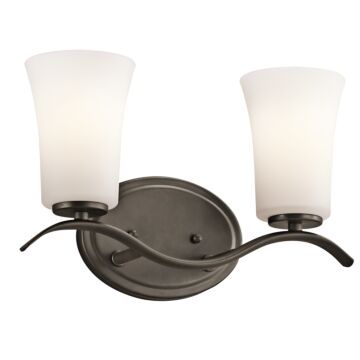 Armida Two Light Bath in Olde Bronze by Kichler