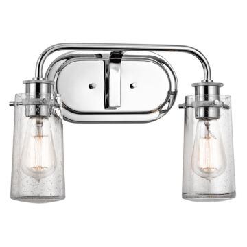 Braelyn Two Light Bath in Chrome by Kichler