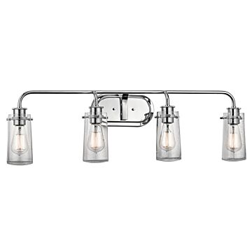 Braelyn Four Light Bath in Chrome by Kichler