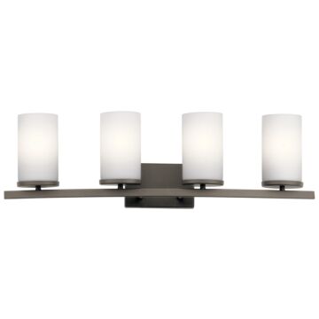 Crosby Four Light Bath in Olde Bronze by Kichler