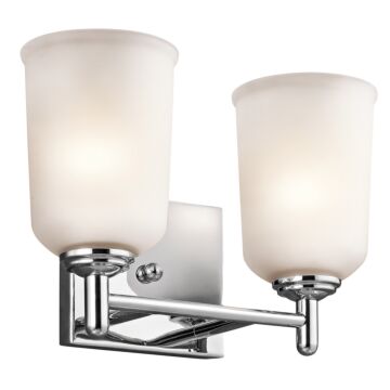 Shailene Two Light Bath in Chrome by Kichler