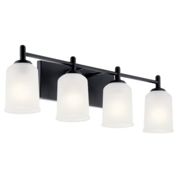 Shailene Four Light Bath in Black by Kichler