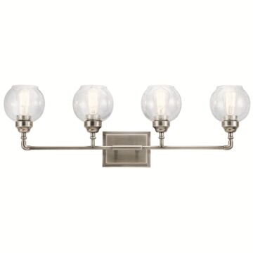 Niles Four Light Bath in Antique Pewter by Kichler