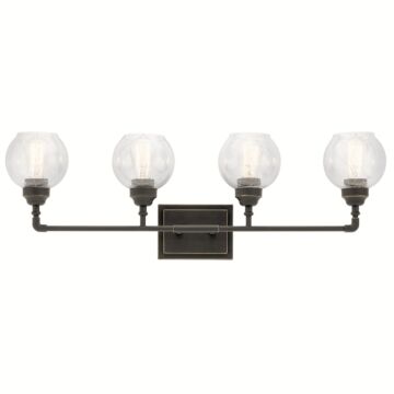 Niles Four Light Bath in Olde Bronze by Kichler