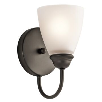 Jolie One Light Wall Sconce in Olde Bronze by Kichler