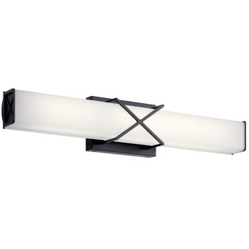 Trinsic LED Linear Bath in Matte Black by Kichler