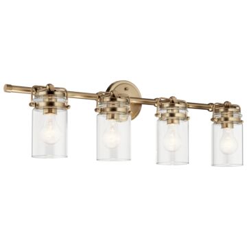 Brinley Four Light Bath in Champagne Bronze by Kichler