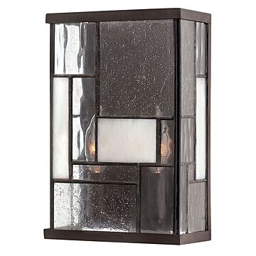 Hinkley Mondrian 2-Light Wall Sconce In Buckeye Bronze