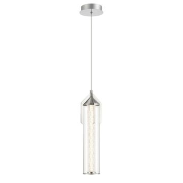 Espada 1-Light LED Pendant in Polished Nickel