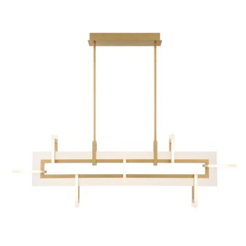 Inizio 1-Light LED Chandelier in Gold