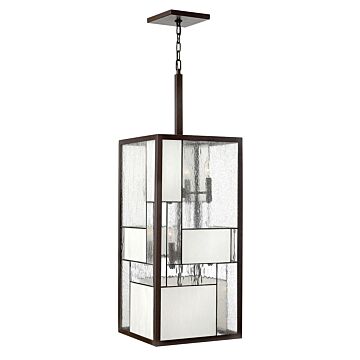 Hinkley Mondrian 12-Light Pendant In Buckeye Bronze