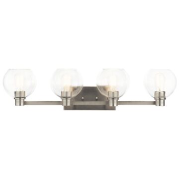 Harmony Four Light Bath in Brushed Nickel by Kichler