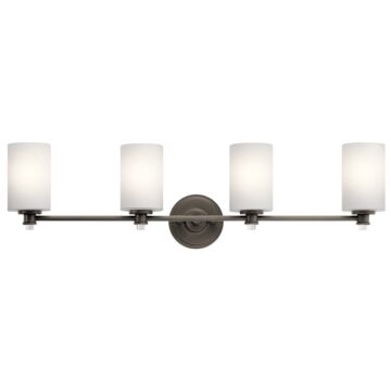 Joelson Four Light Bath in Olde Bronze by Kichler