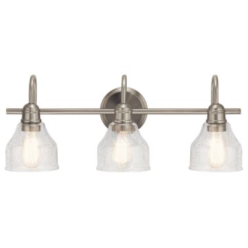 Avery Three Light Bath in Brushed Nickel by Kichler