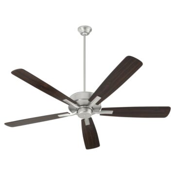 Ovation 60" Ceiling Fan in Satin Nickel by Quorum International
