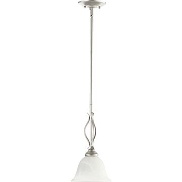 Spencer One Light Pendant in Classic Nickel by Quorum International