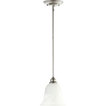 Bryant One Light Pendant in Classic Nickel by Quorum International