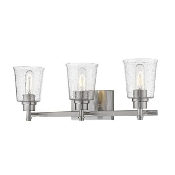 Z-Lite Bohin 3-Light Bathroom Vanity Light In Brushed Nickel