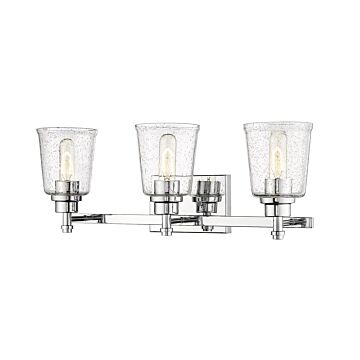 Z-Lite Bohin 3-Light Bathroom Vanity Light In Chrome