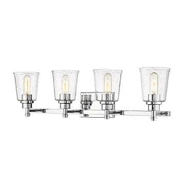 Z-Lite Bohin 4-Light Bathroom Vanity Light In Chrome