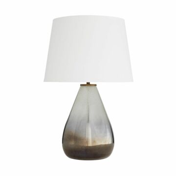 Tiber One Light Table Lamp in Seedy &amp, Smoke Luster Ombre by Arteriors