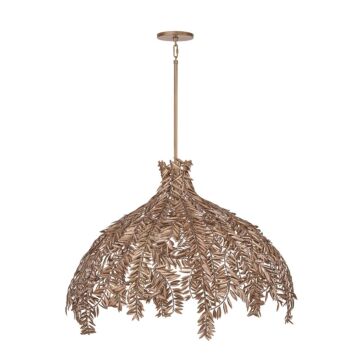 Jalore 6-Light Pendant in Brown Macchiato