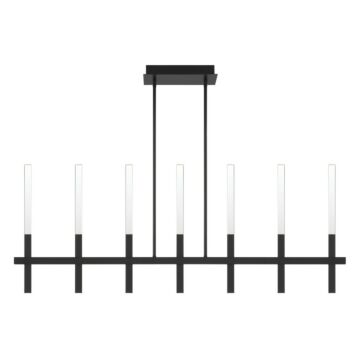 Benicio 7-Light LED Chandelier in Black