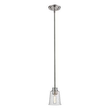 Z-Lite Bohin 1-Light Mini Pendant Light In Brushed Nickel