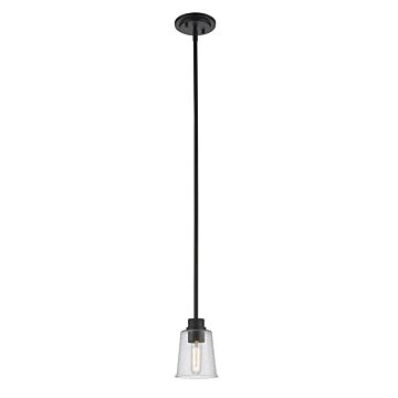 Z-Lite Bohin 1-Light Mini Pendant Light In Matte Black