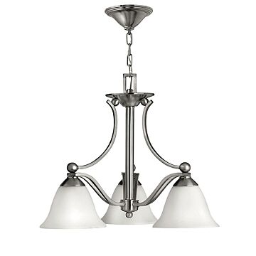 Hinkley Bolla 3-Light Pendant In Brushed Nickel